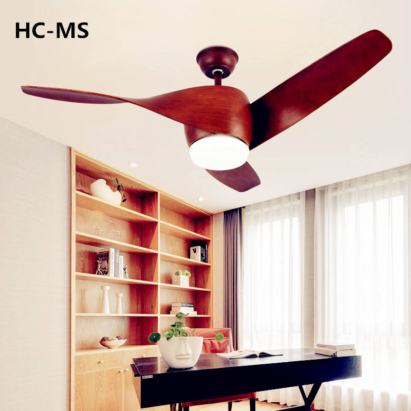 2024 New products 42 Inch White Color Abs Blade Ceiling Fan Home solid iron blade ceiling fan light