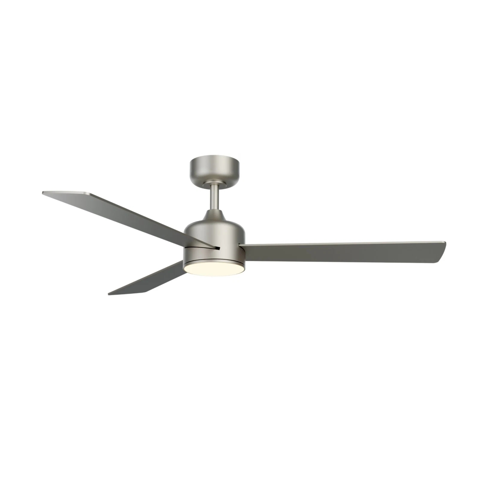 Four Color Plywood Low Profile Remote Control Ceiling Fan with Light