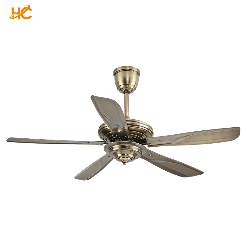 Iron Blades High Speed Remote Control DC Motor Ceiling Fan with Light